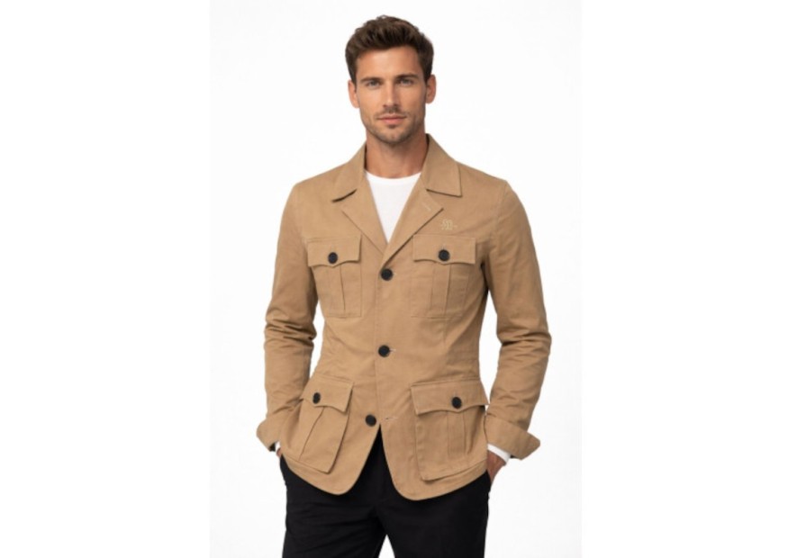 Veste safari beige Robin Hurt - Rigby