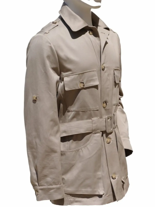 Veste saharienne beige - Almazan Paris