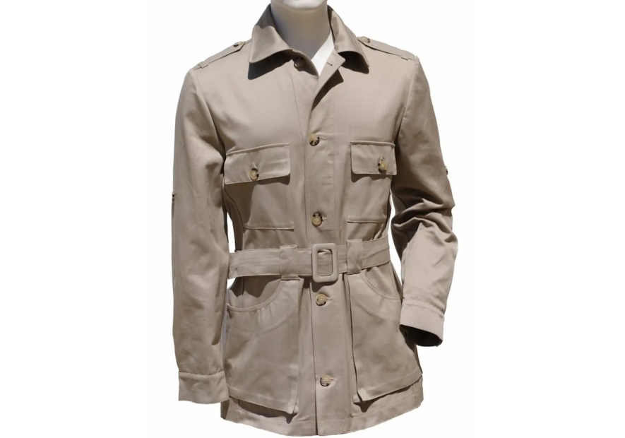 Veste saharienne beige - Almazan Paris