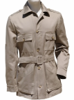 Veste saharienne beige - Almazan Paris