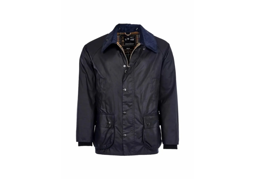 Veste huilée Bédale bleu navy - Barbour