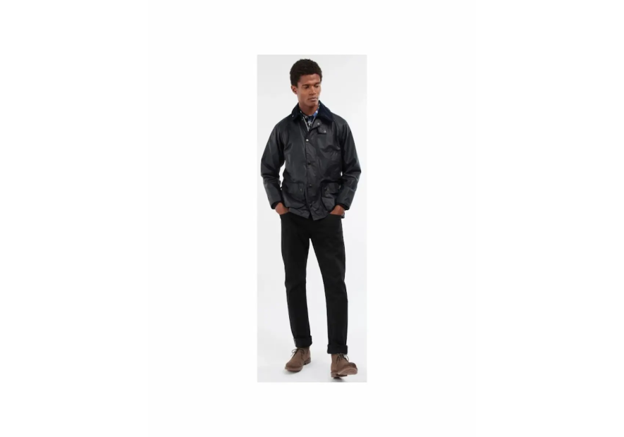 Veste huilée Bédale bleu navy - Barbour