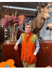 Gilet de Chasse Berry en Tweed Kaki – Exclusivité Passion Campagne