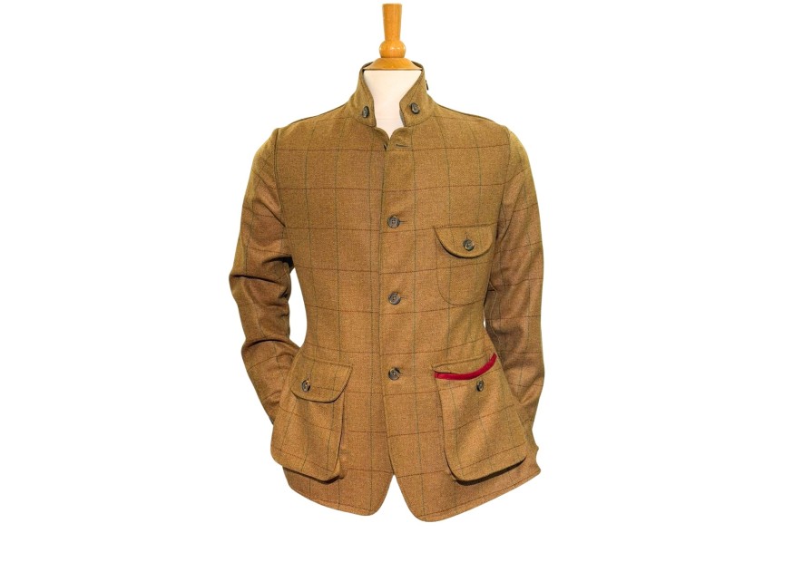 Veste en tweed Lothar Rouge - Novasport