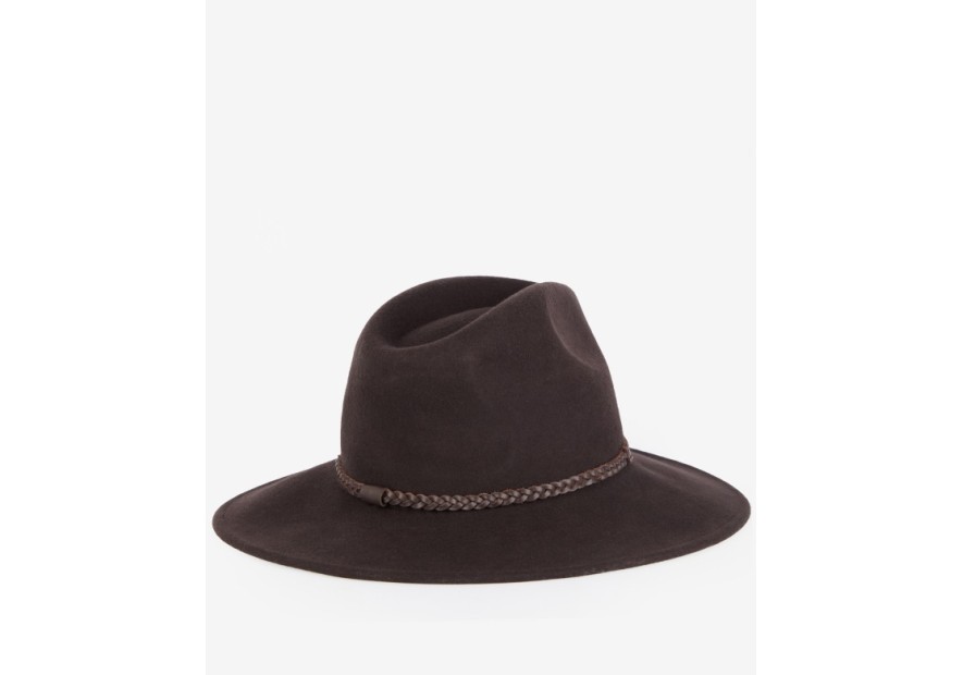 Chapeau Fedora marron - Barbour