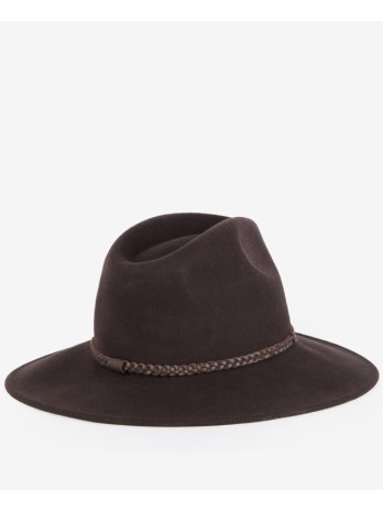 Chapeau Fedora marron - Barbour