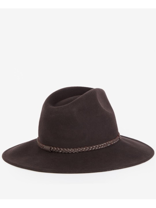 Chapeau Fedora marron - Barbour