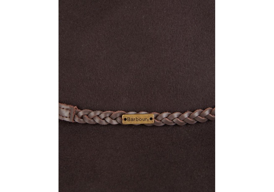 Chapeau Fedora marron - Barbour