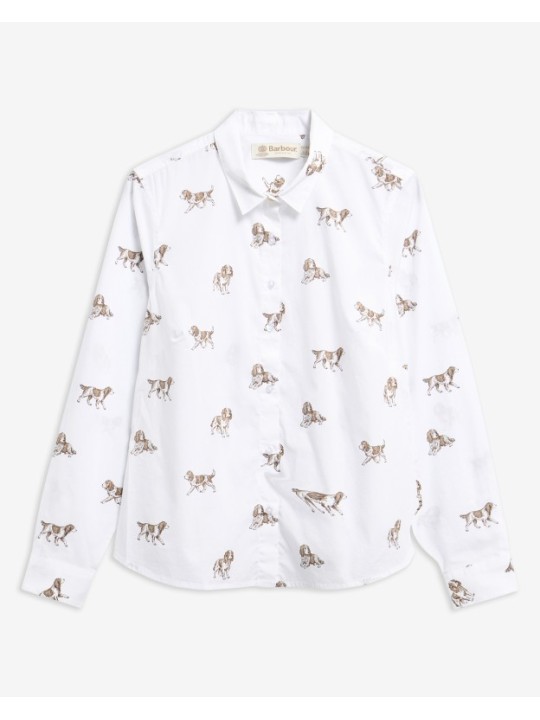 Chemise femme avec chiens - Barbour