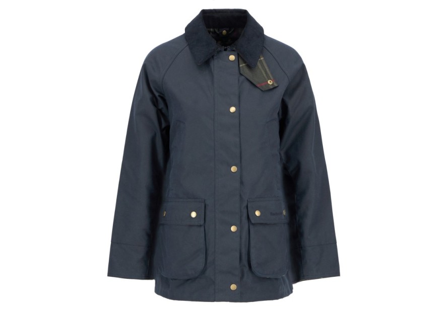 Veste huilée Acorn Navy femme -  Barbour