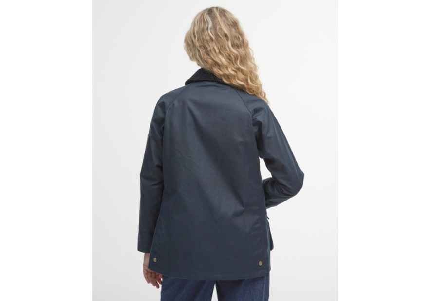 Veste huilée Acorn Navy femme -  Barbour