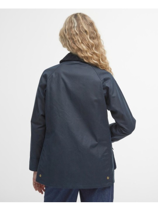 Veste huilée Acorn Navy femme -  Barbour