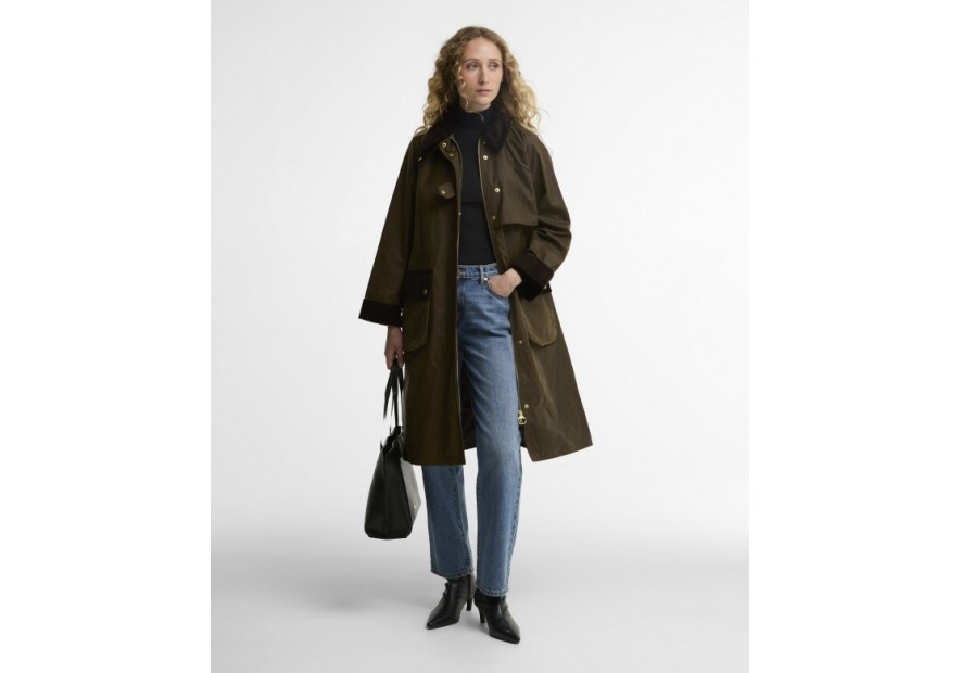 Manteau Huilé Kirklees femme - Barbour