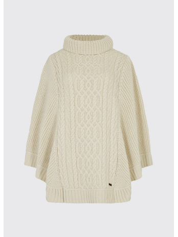 Poncho en laine Mérinos Kilronan - Dubarry