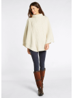 Poncho en laine Mérinos Kilronan - Dubarry