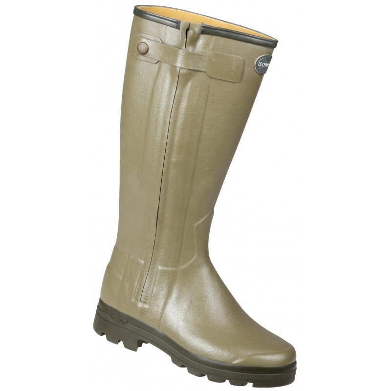Bottes le deals chameau chasseur cuir