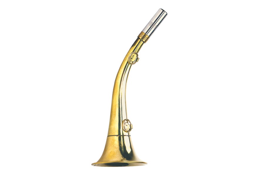 Petite corne de chasse en laiton à pavillon 30 cm - Elless
