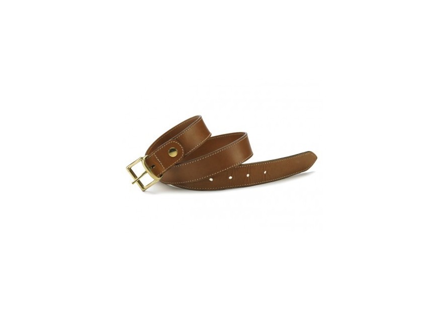 Ceinture en cuir antique naturel Alexandre Mareuil