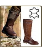 Bottes chasse extérieur cuir